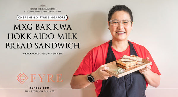 MXG Bak Kwa Hokkaido Milk Bread Sandwich